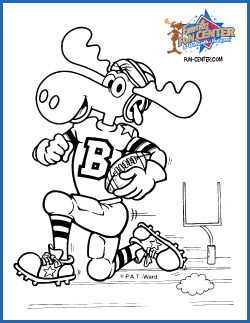 Bullwinkle Coloring Sheet